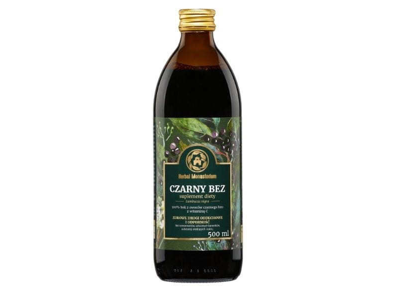 Herbal Pharmaceutical Sok Czarny bez- 500ml