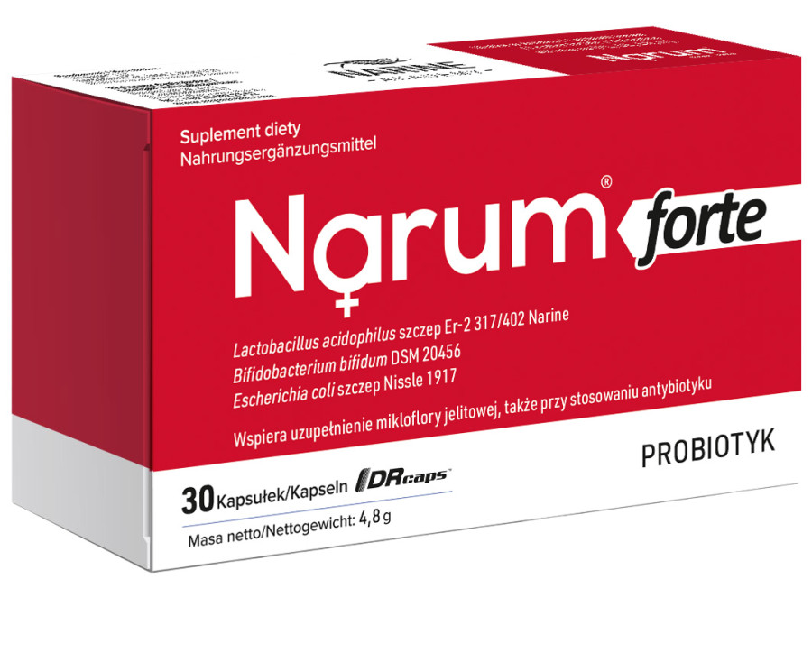 Narum Forte 100mg 30 caps