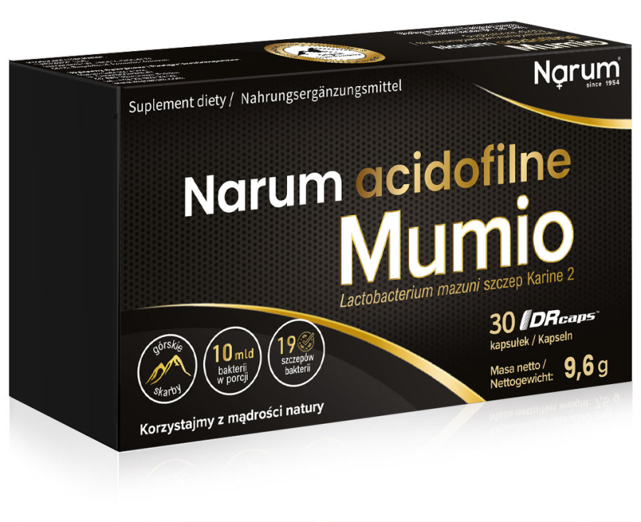 Narum Mumio Acidofilne 30 Kaps