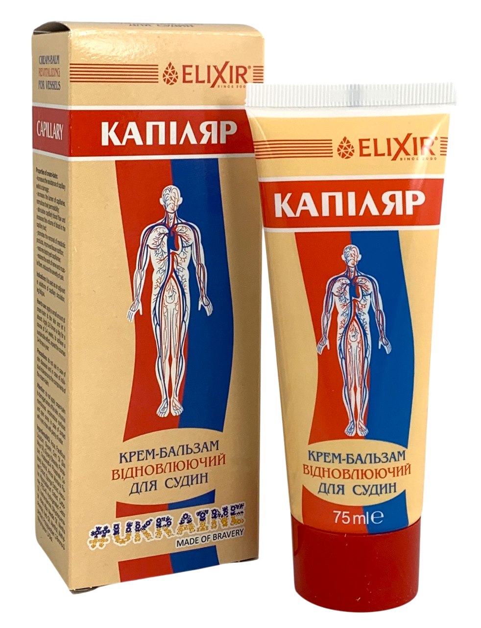 ELIXIR Krem-balsam Kapilar z modrzewia syberyjskiego 75ml (Ukraina)