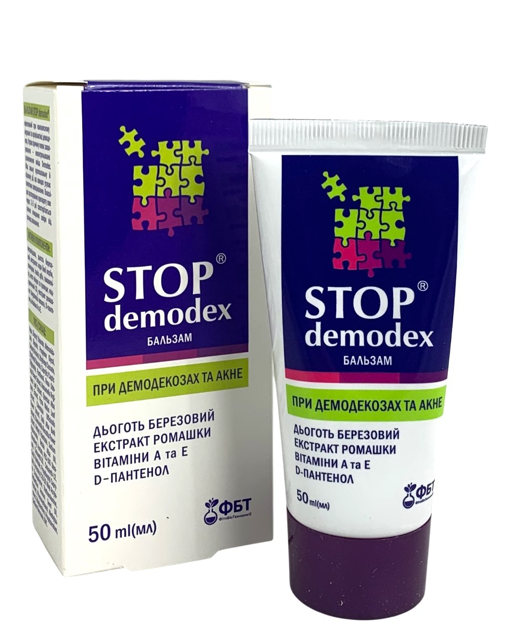 Golden Pharm STOP DEMODEX Balsam do twarzy i ciala 50ml