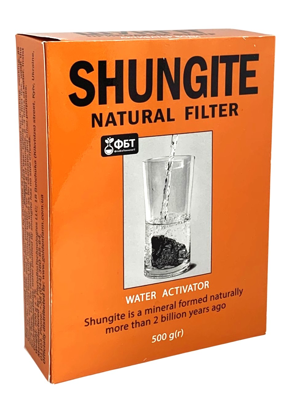 GOLDEN PHARM Szungit naturalny filtr do wody 500g (Ukraina)