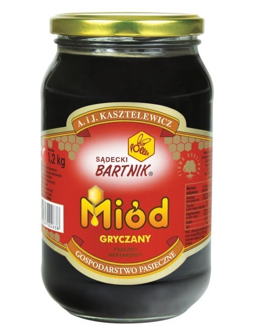 Bartnik Miod Gryczany 1,2 kg