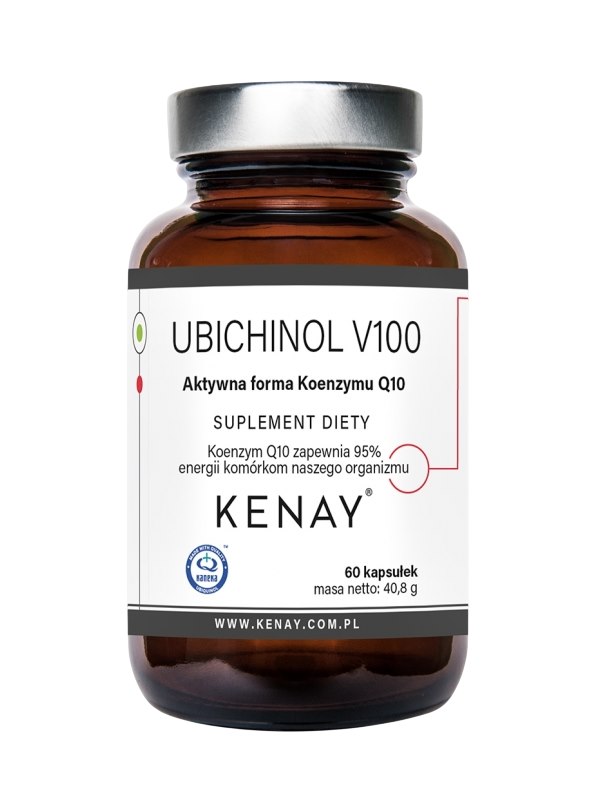 Kenay Ubichinol 100mg 60 kaps - aktywny q10