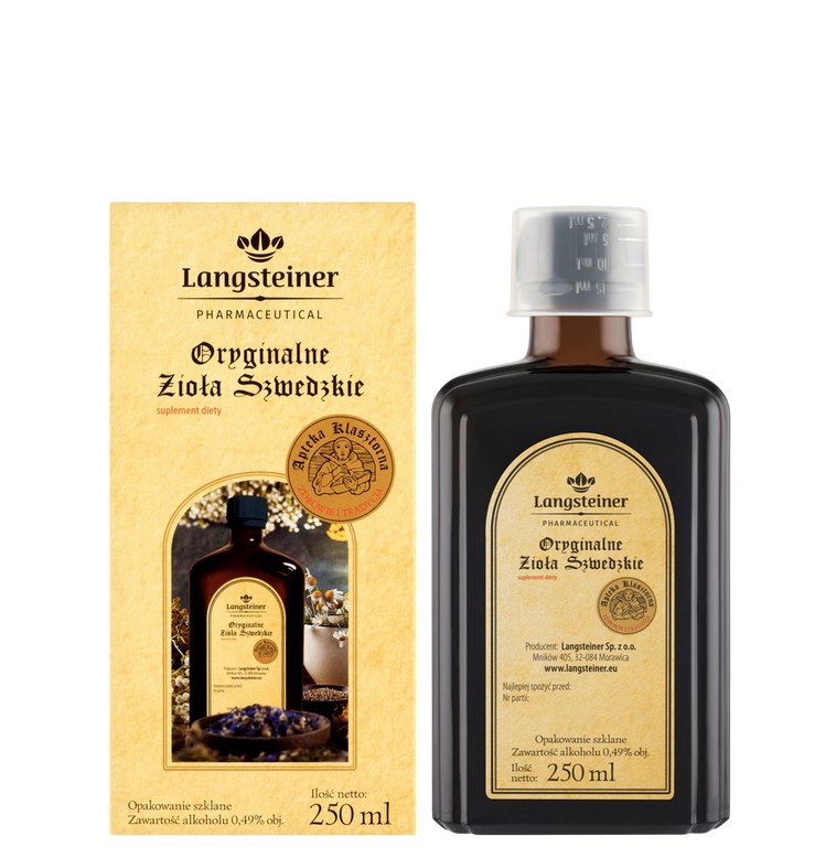 LANGSTEINER Oryginalne ziola szwedzkie 250ml
