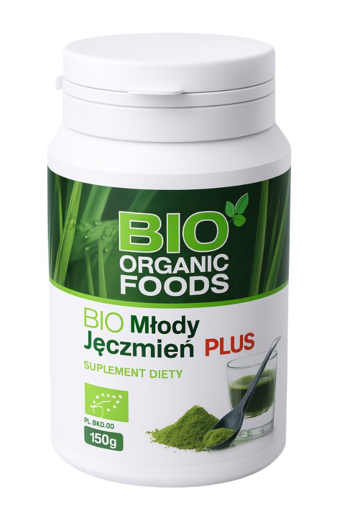 Bio Organic Foods BIO Młody Jeczmien PLUS 150g
