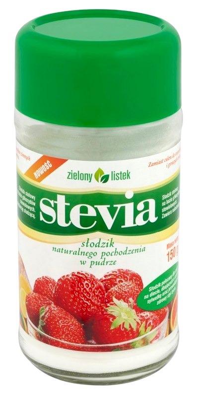 ZIELONY LISTEK Stevia Puder 150g