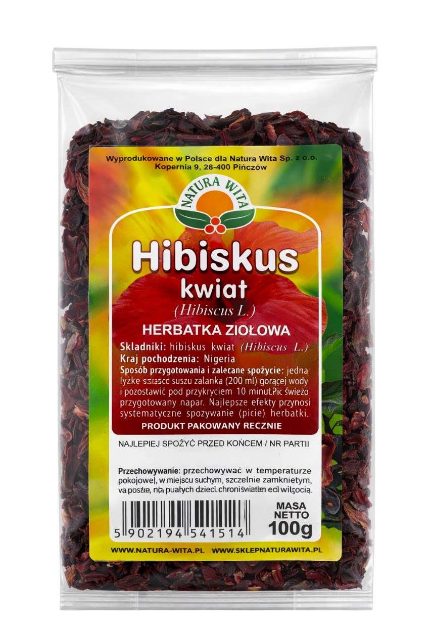 NaturaWita Hibiskus herbatka 100g