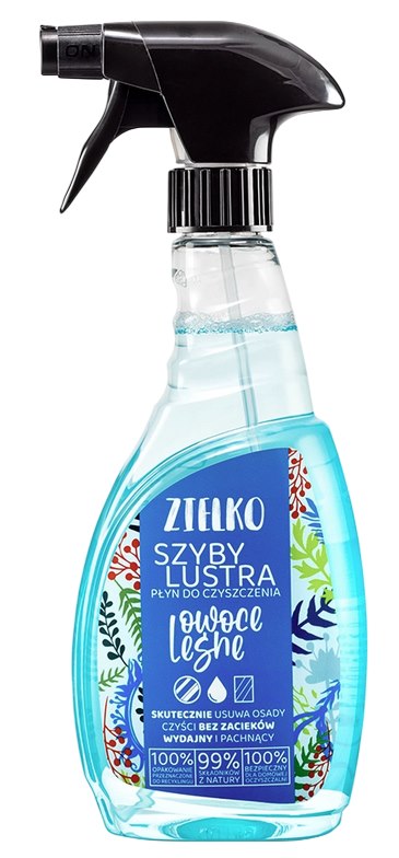 Zielko plyn do szyb i luster owoce lesne 500ml