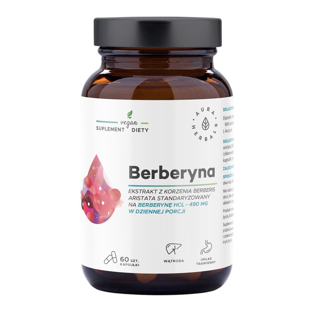 Aura Herbals berberyna 490 mg 60 kaps