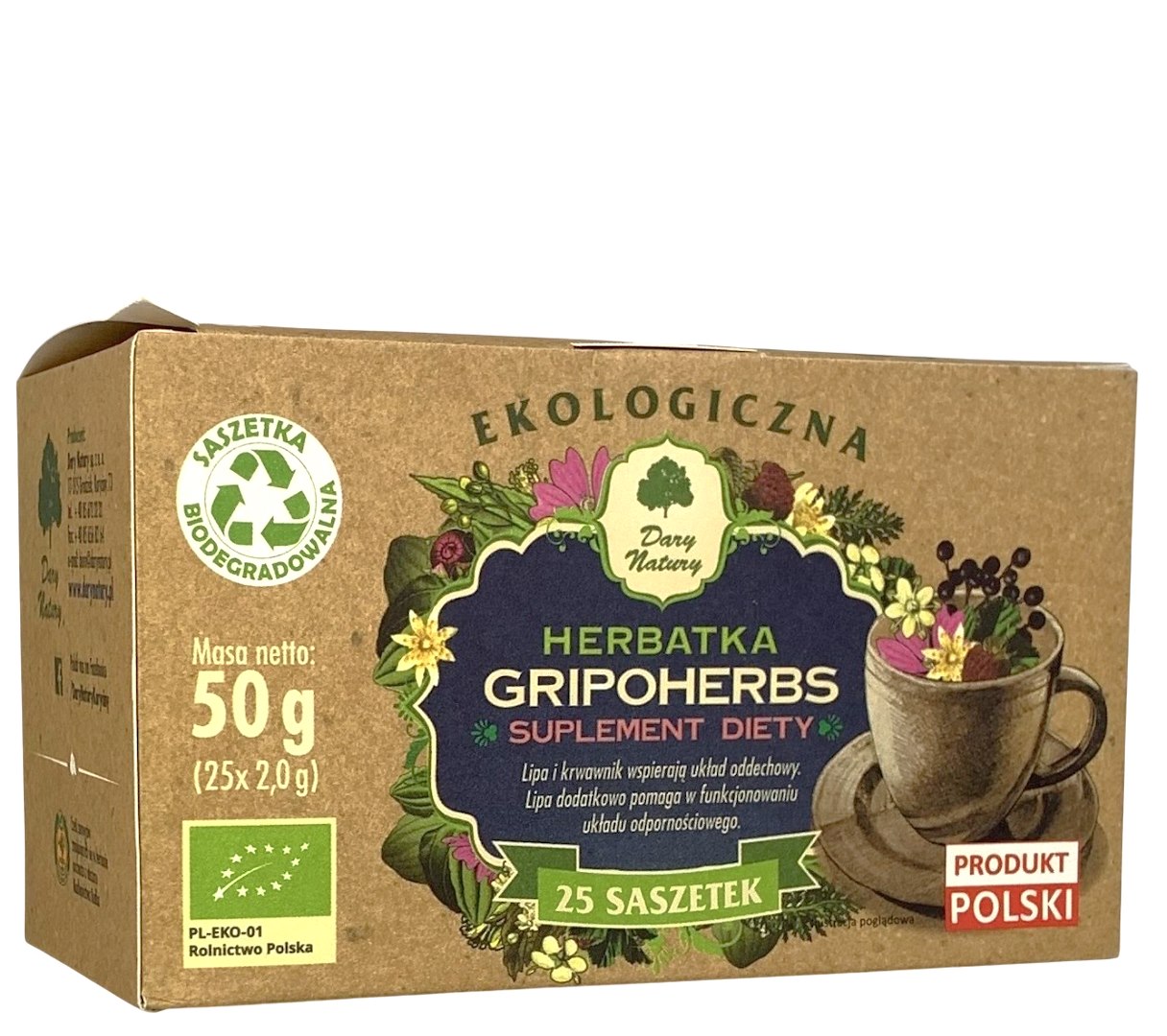 Dary Natury Gripherbs 25x2g