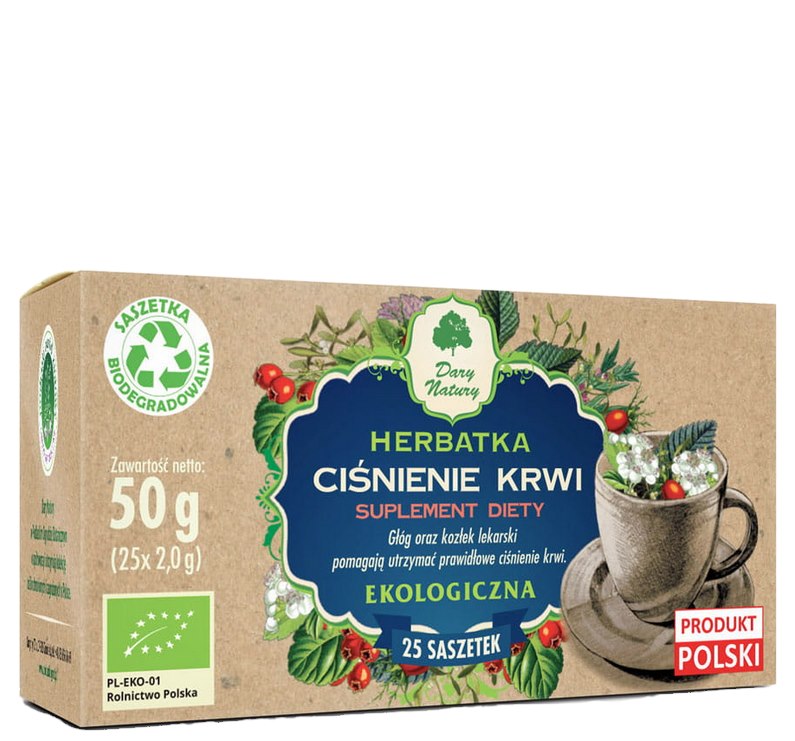 Dary Natury Herb. Cisnienie Krwi- 25x2g