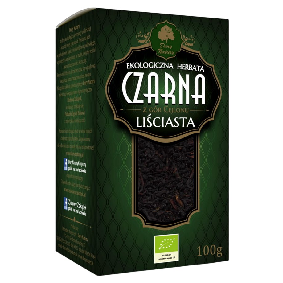 Dary Natury Herbata czarna lisciasta