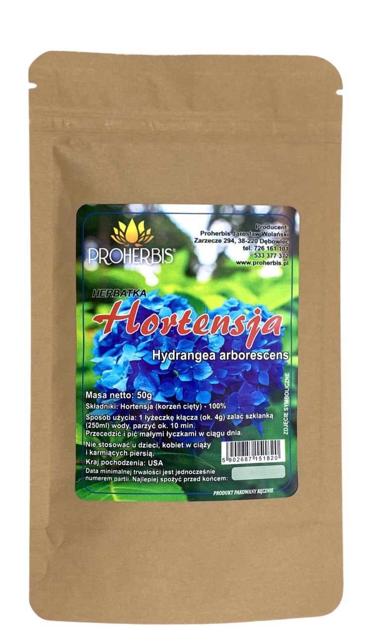 proherbis hortensja susz