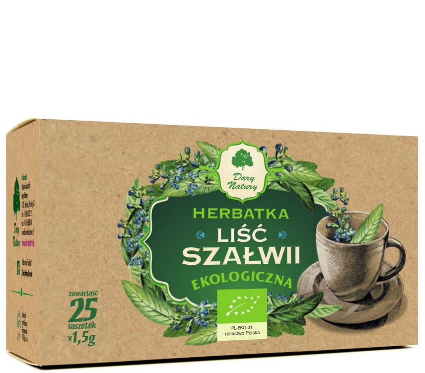 Dary Natury Herbatka Lisc Szalwii 25x1,5g