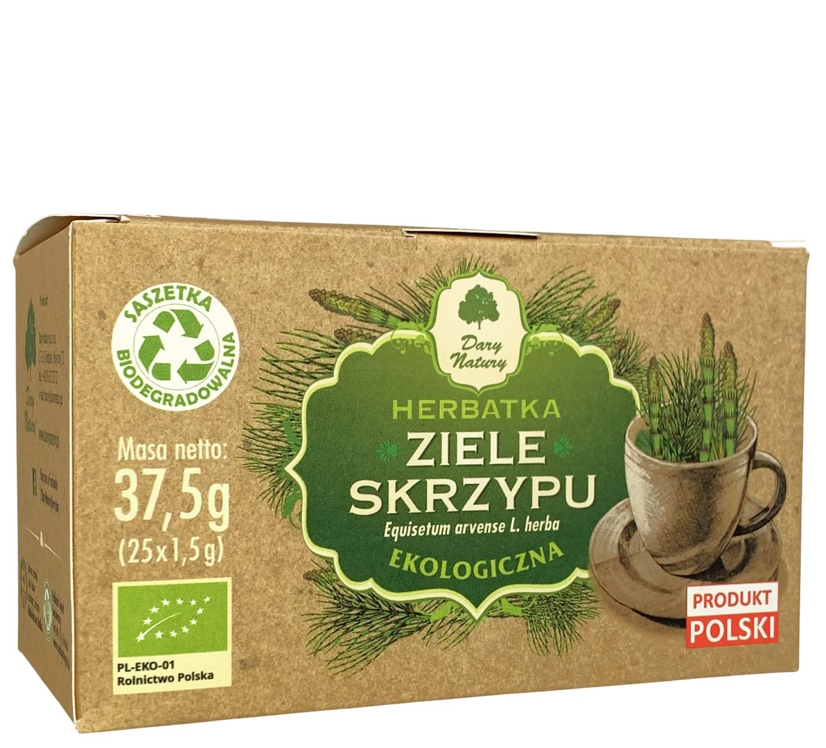 Dary natury Ziele skrzypu EKO 25x1,5g