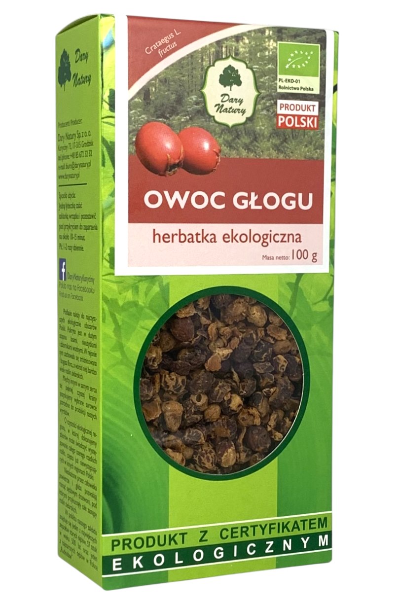 Dary Natury owoc głogu- 100g