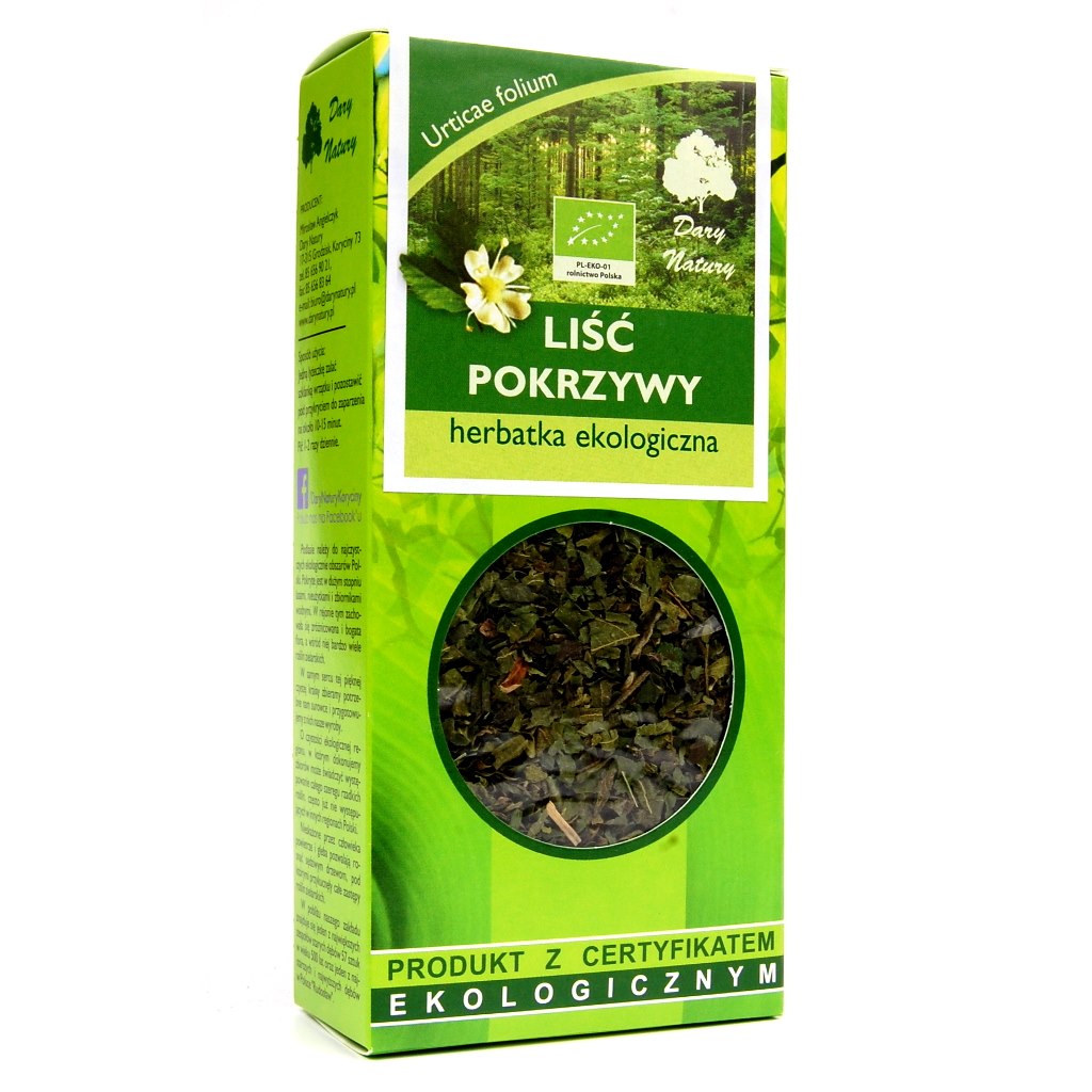 Dary natury lisc pokrzywy 25g