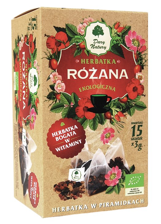 Dary Natury Herb. Rozana Piramidki- 15x3g