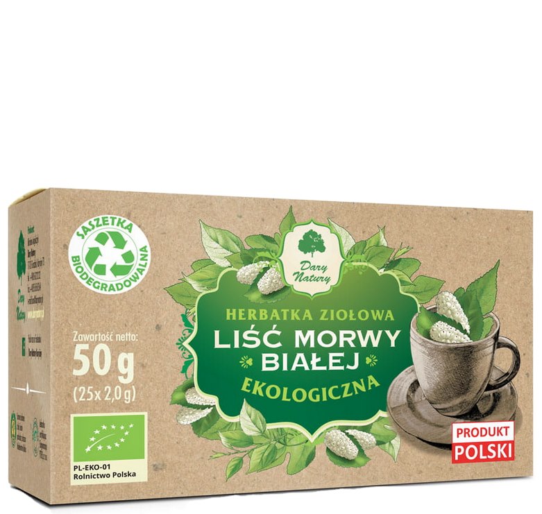 Dary natury morwa biala saszetki 25x2g