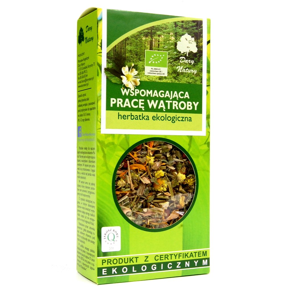 Dary Natury Herb. wspomagajaca prace watroby- 50g