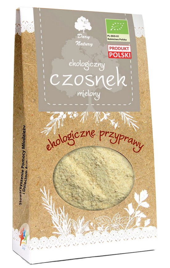 Dary natury EKO czosnek mielony 50g