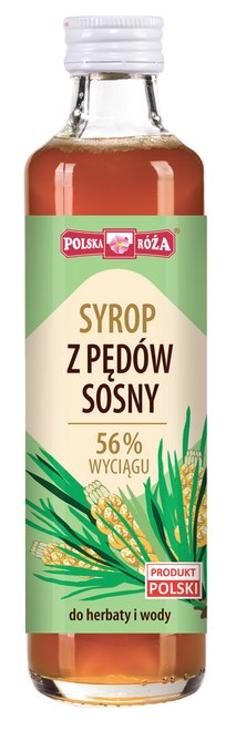 Polska Roza Syrop z pedow Sosny 250ml