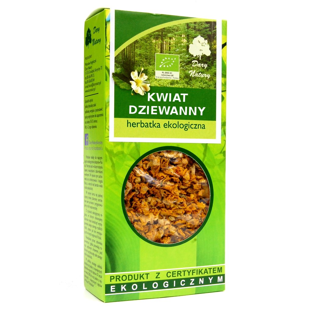 Dziewanna kwiat BIO 25g DARY NATURY