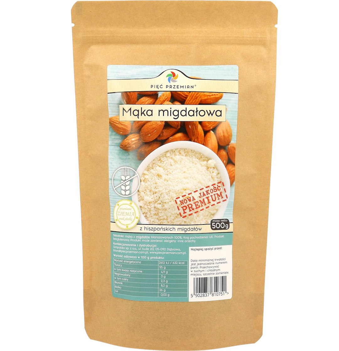 Piec Przemian Maka Migdalowa 500g