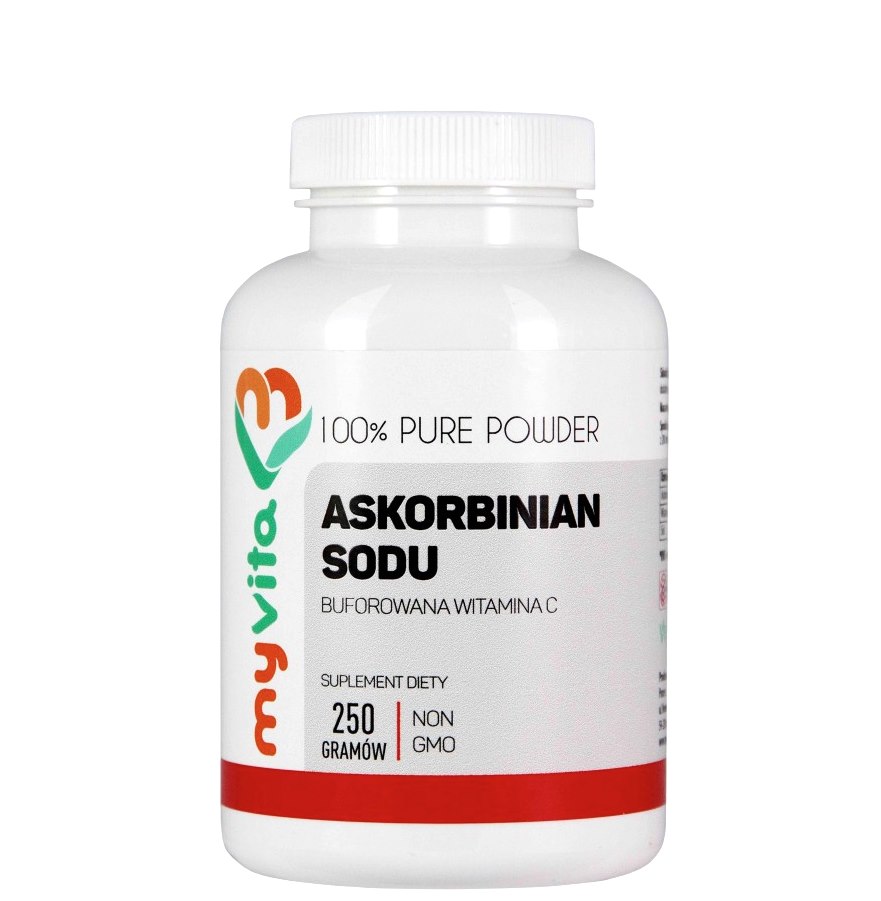 My vita askorbinian sodu 250g- witamina c buforowana