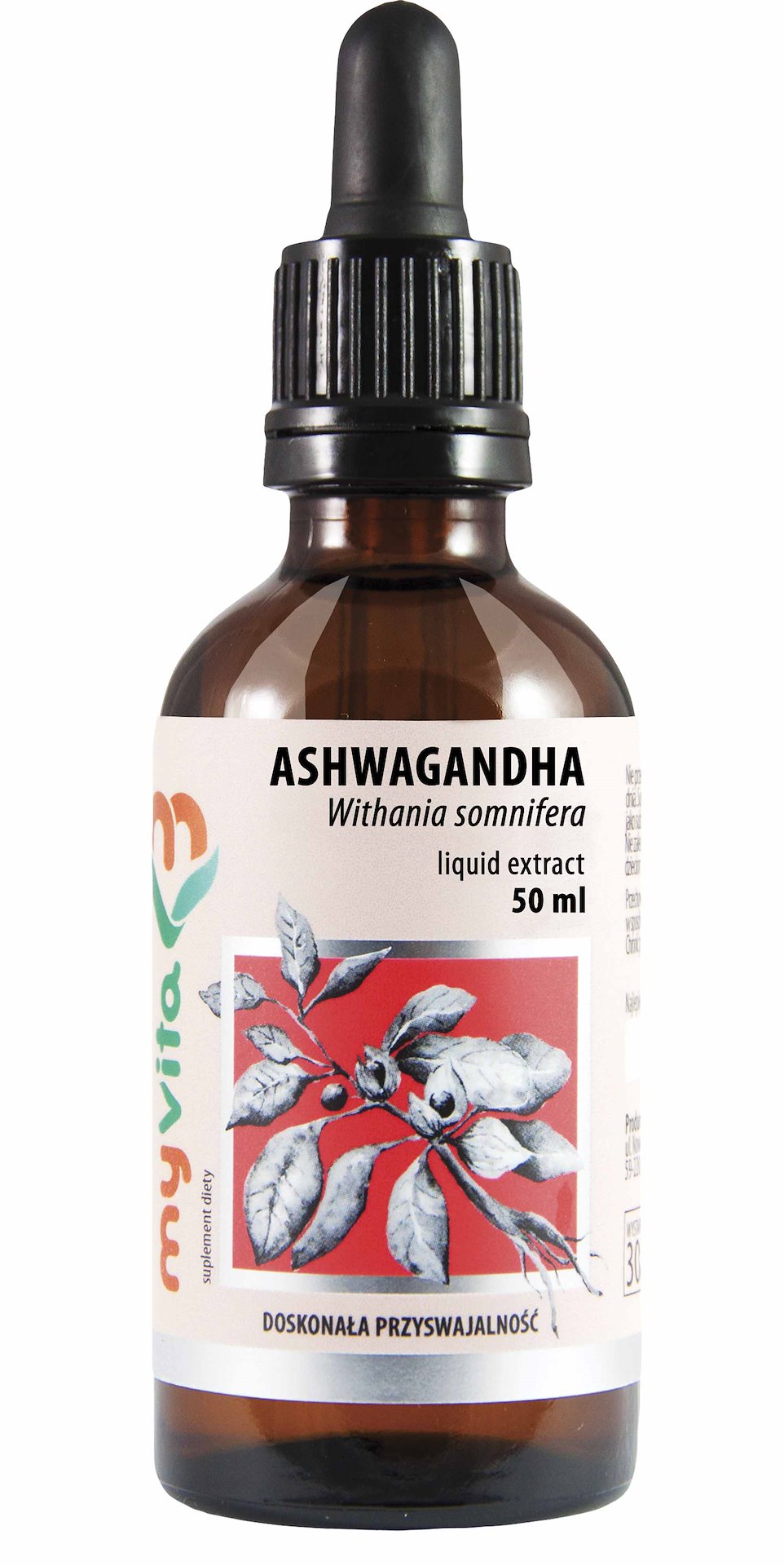 Myvita Ashwagandha krople liquid extract 50ml