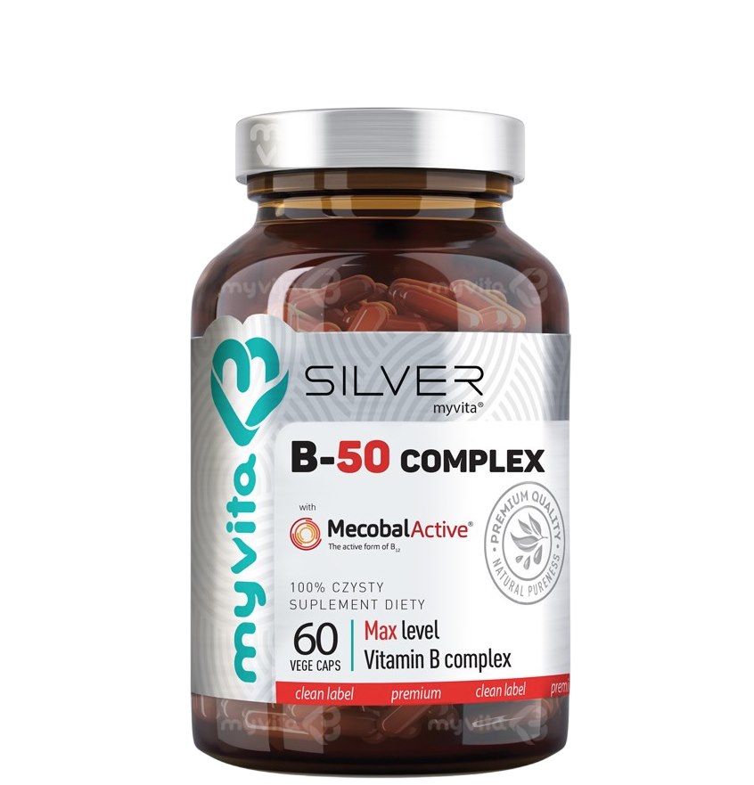 Myvita Witamina B-50 Complex MAX- 60 kaps
