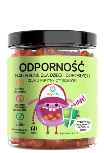 MYVITA Zelki Odpornosc 60 szt