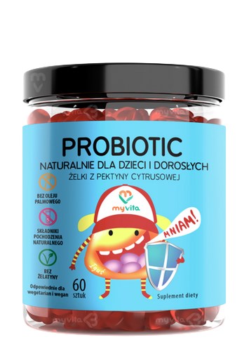 Myvita Zelki Probiotic 60 szt