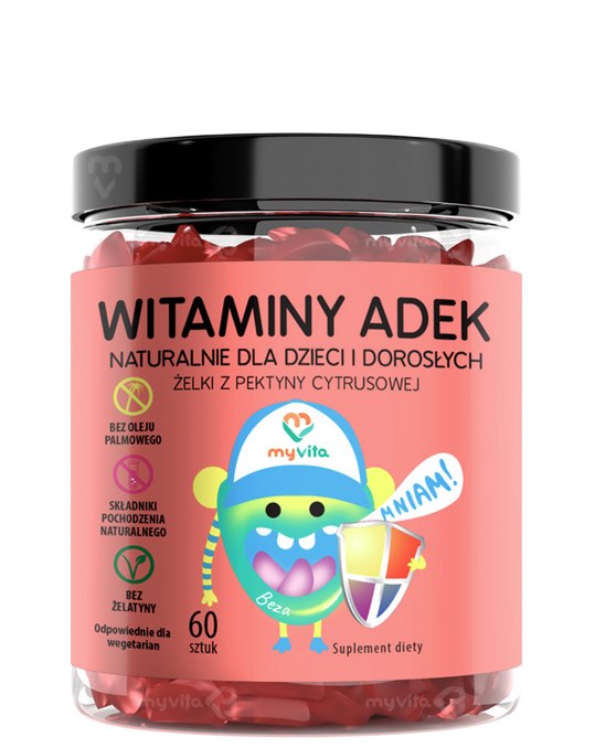 Myvita zelki WITAMINA ADEK 60 szt