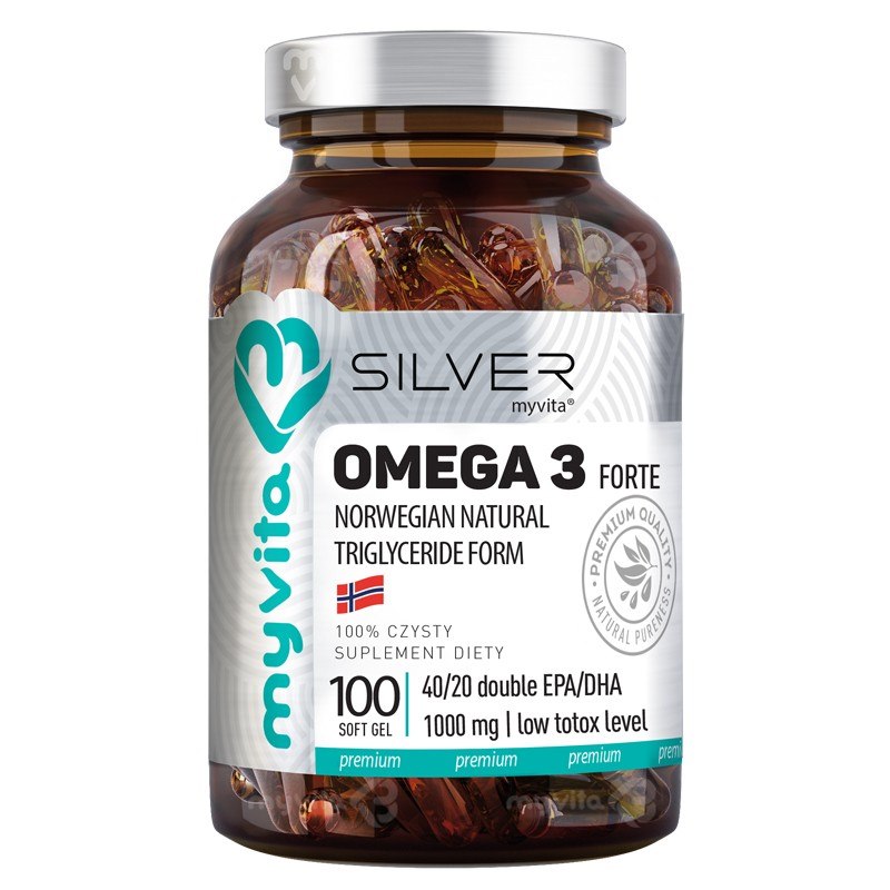 Myvita Silver Omega 3- 100 kaps