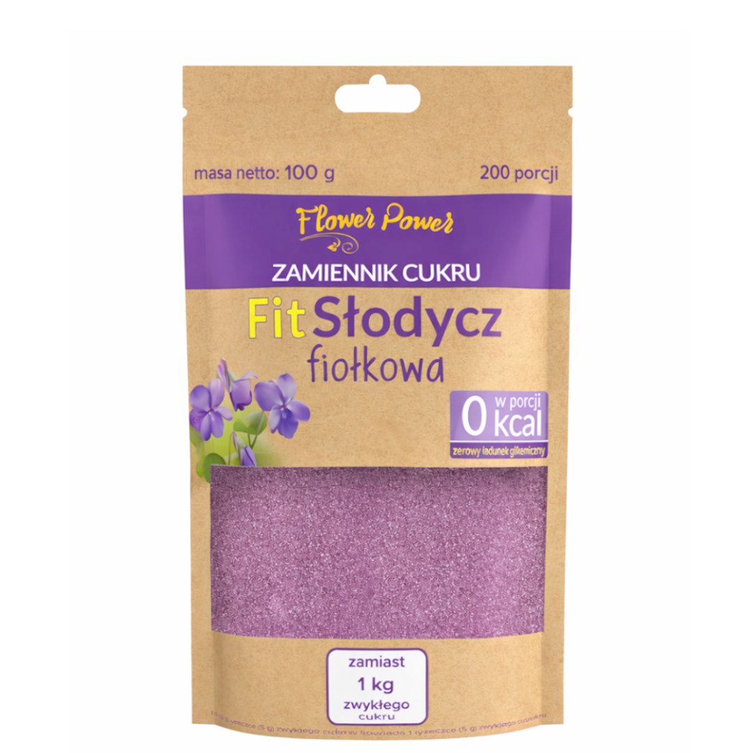 FITCUKIER fiołkowy doypack 100g - 200 porcji
