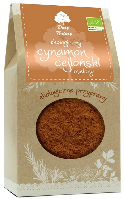 Dary natury eko cynamon cejloński mielony 200g