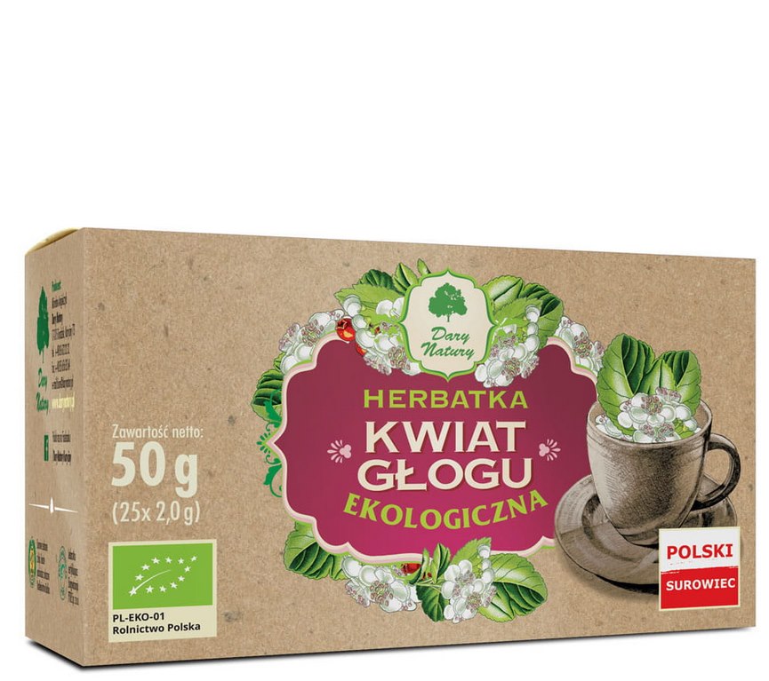 Dary Natury Kwiat Glogu 25x2g