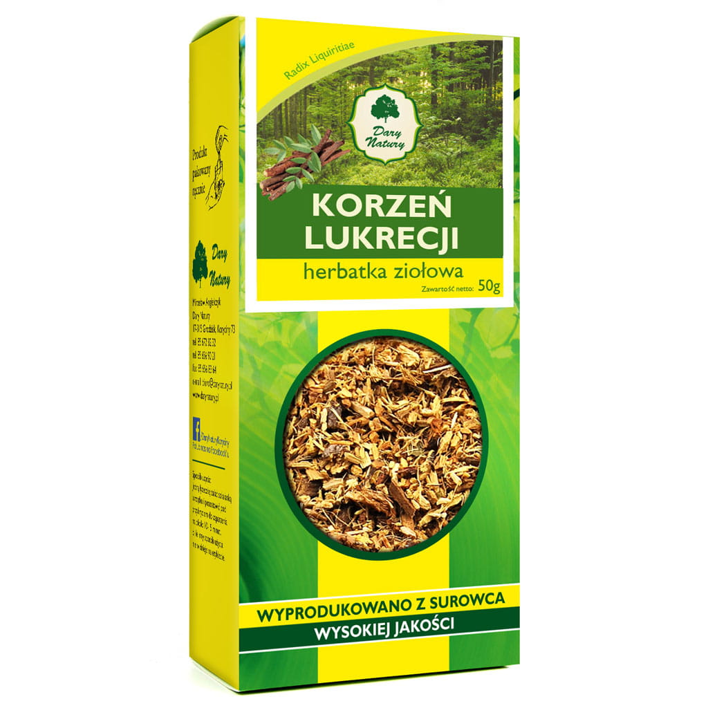 Dary natury Korzen Lukrecji 50g
