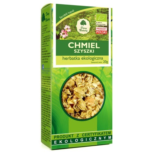 Dary natury Chmiel szyszki EKO 20g