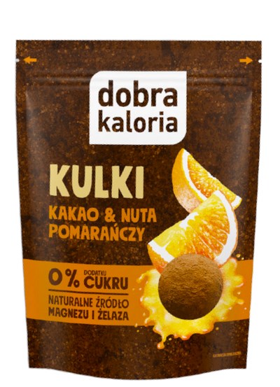 Dobra Kaloria Kulki Kakao & Nuta Pomaranczy 65g