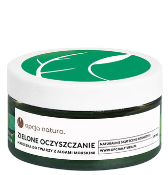 Opcja Natura zielone oczyszczanie maseczka