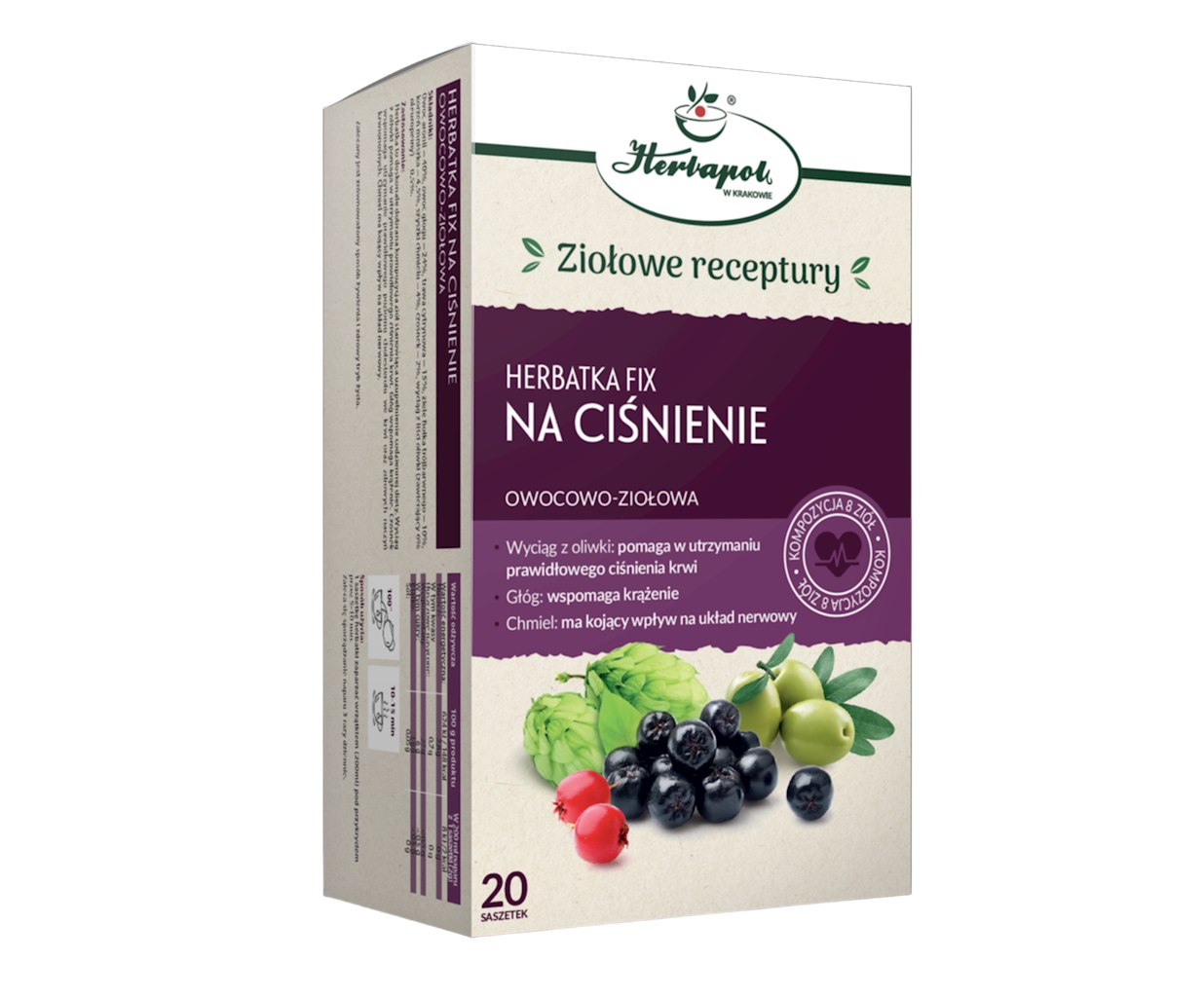 Herbapol Herbatka fix Na Cisnienie- 20 sasz.