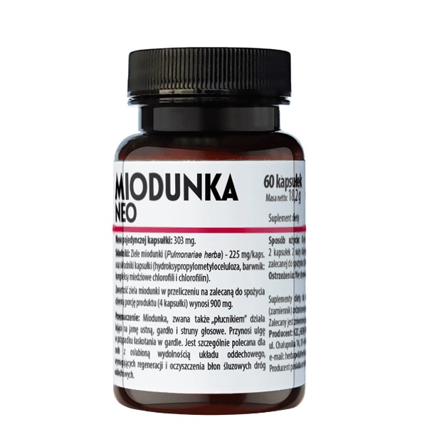 Herbapol miodunka NEO 60 kaps