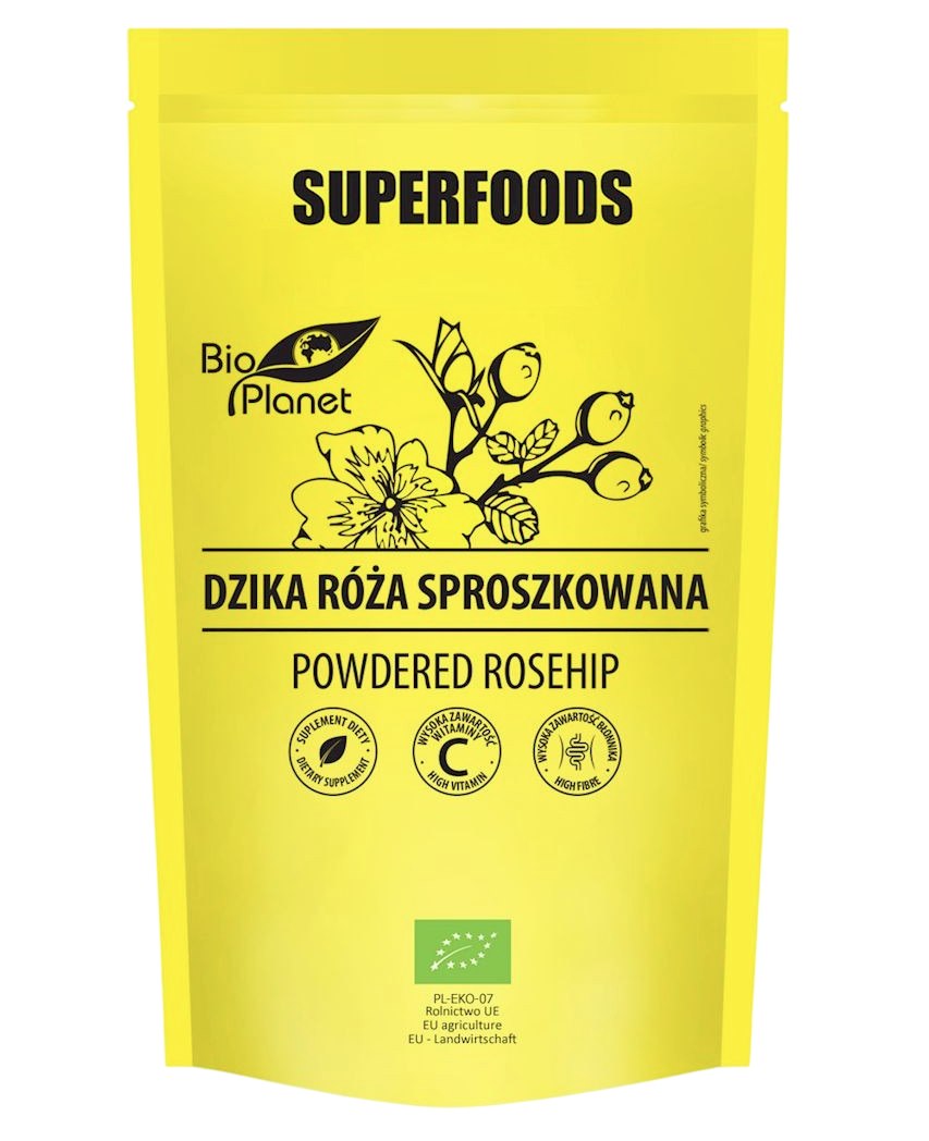 Bio Planet Dzika Roza Sproszkowana 150g