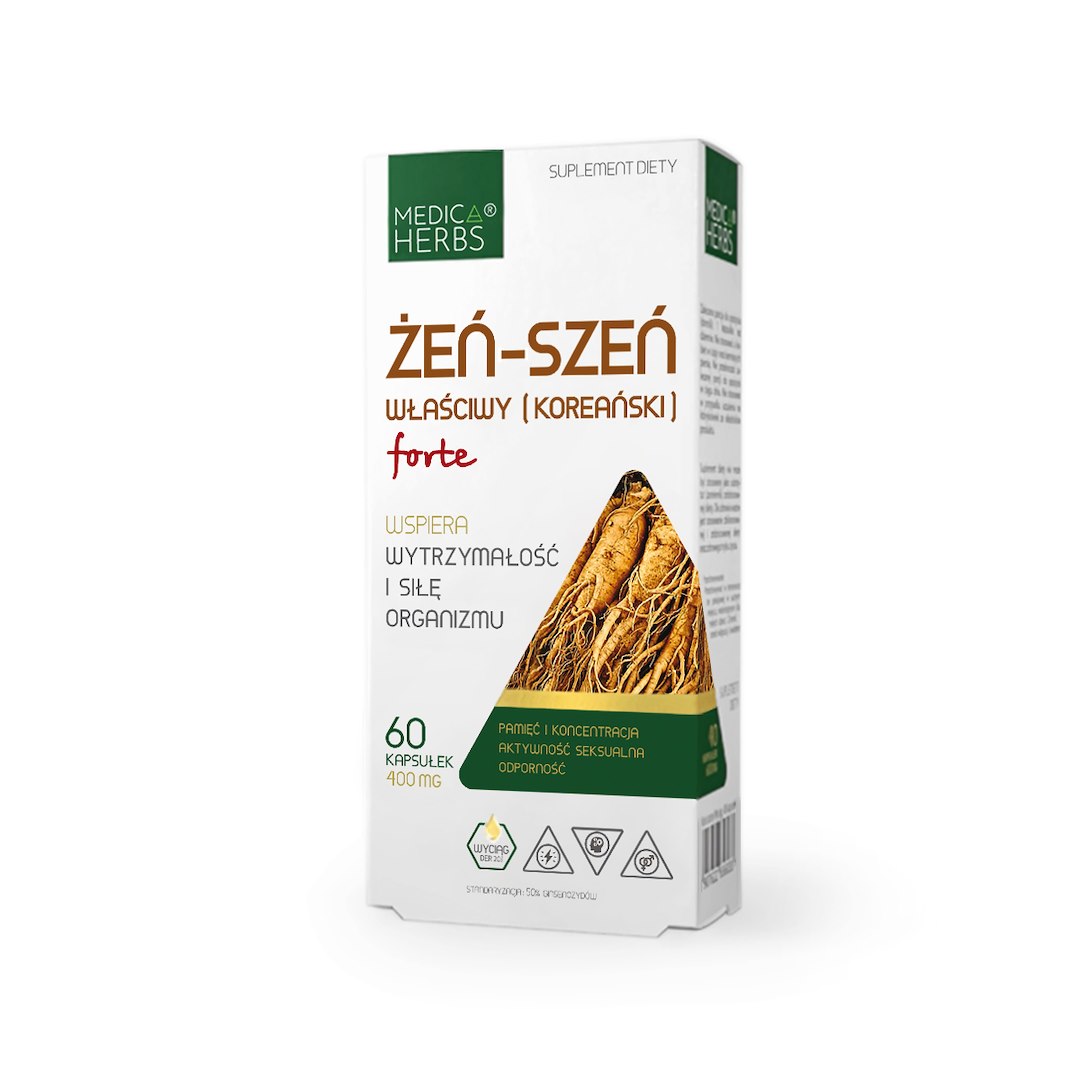 Medica Herbs Zen- Szen (Koreanski) forte- 60 kaps