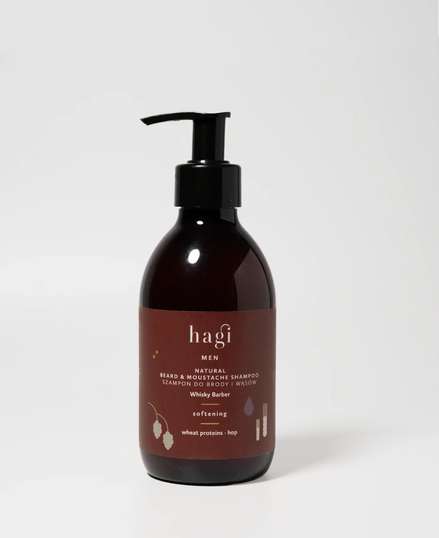 Hagi Szampon do brody i wąsów WHISKY BARBER- 300ml