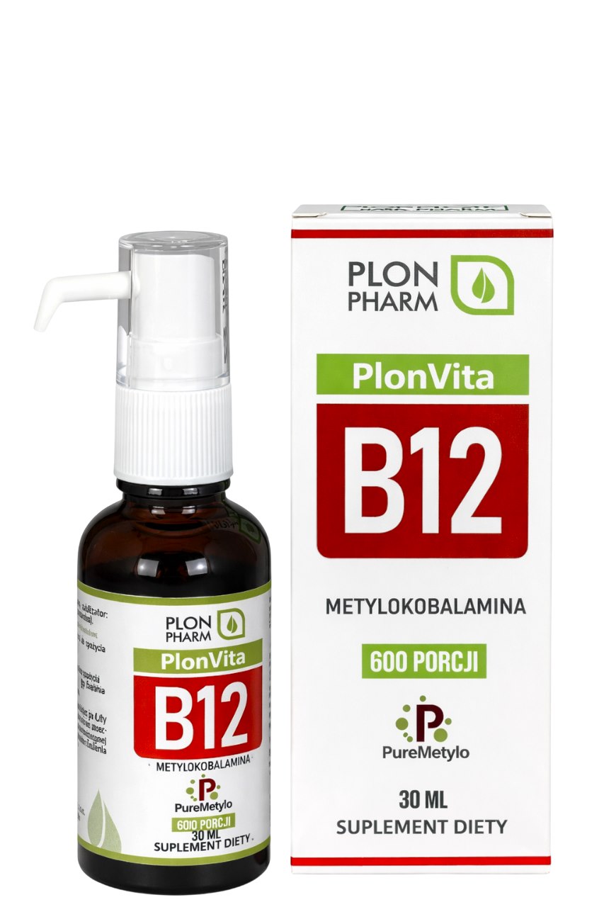 Plon Pharm b12 Metylokobalamina 30ml