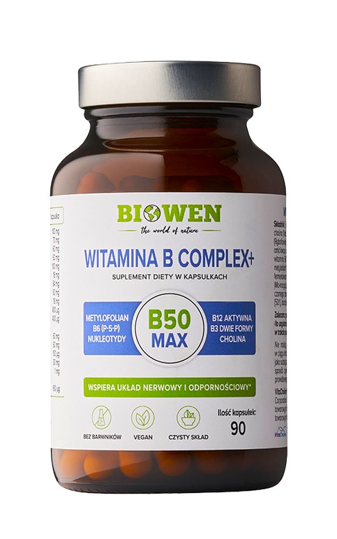 Biowen Wit B Complex+ -90 kaps